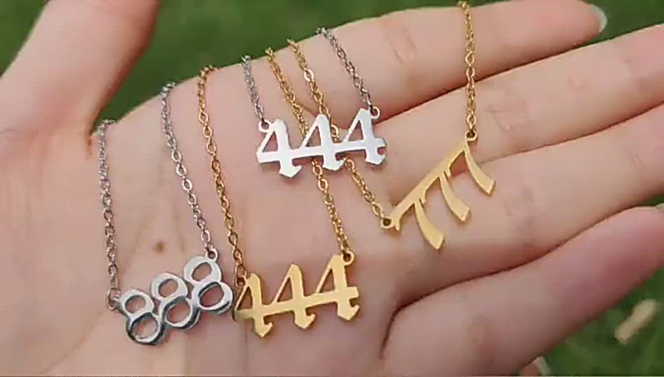 Celestial Angel Number Necklace