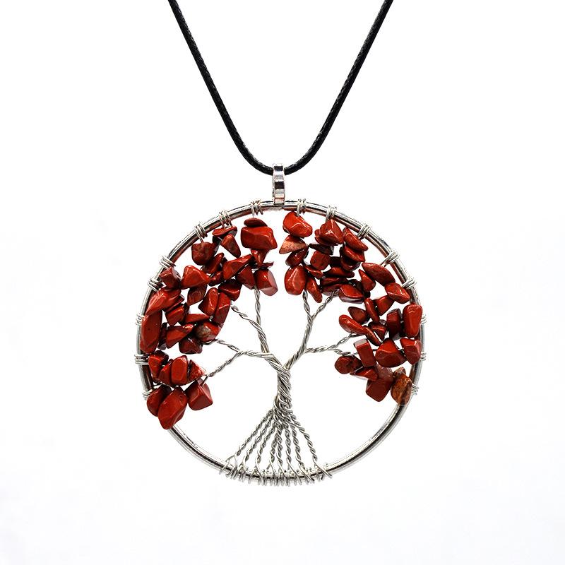 7 Chakra Life Tree Necklace