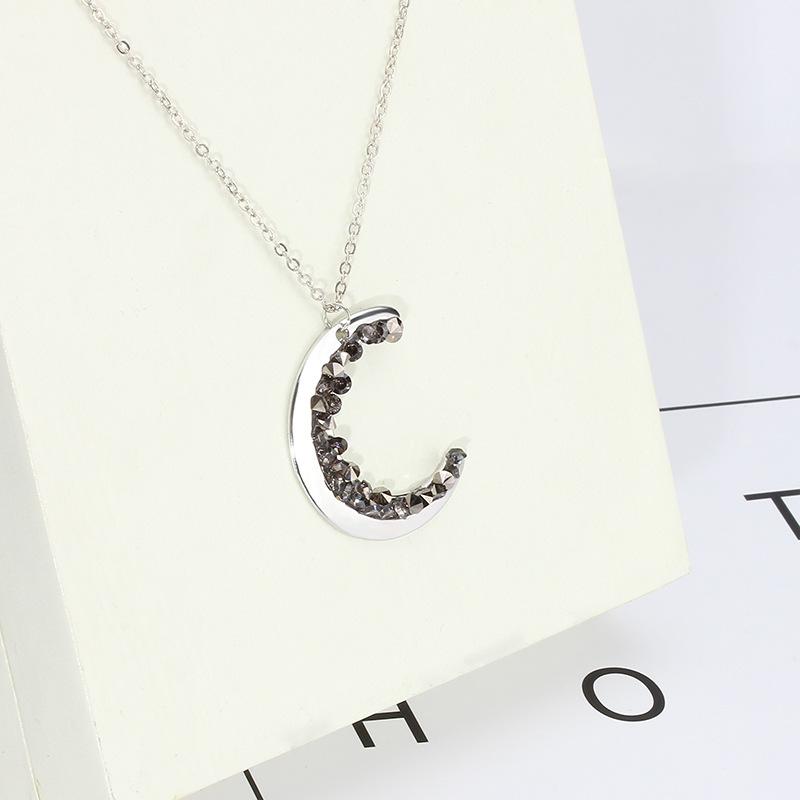 Celestial Crescent Moon Necklace