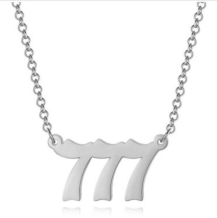 Celestial Angel Number Necklace
